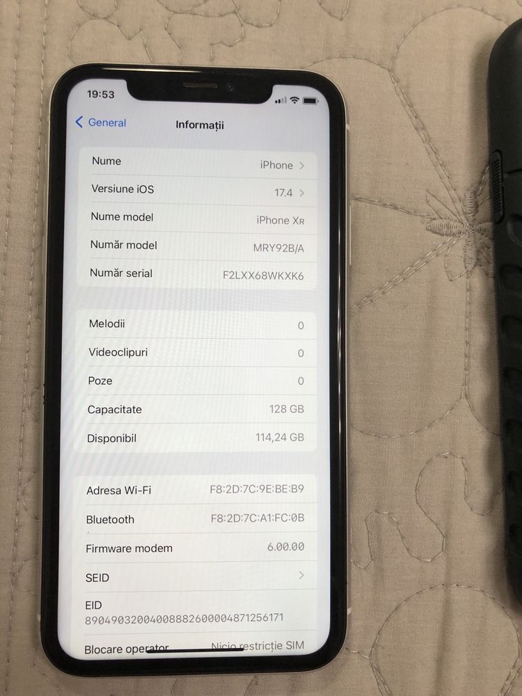 iPhone Xr 128GB Neverlocked perfect functional