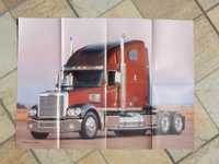 Poster camion american Freightliner Coronado 55X40 cm 2001