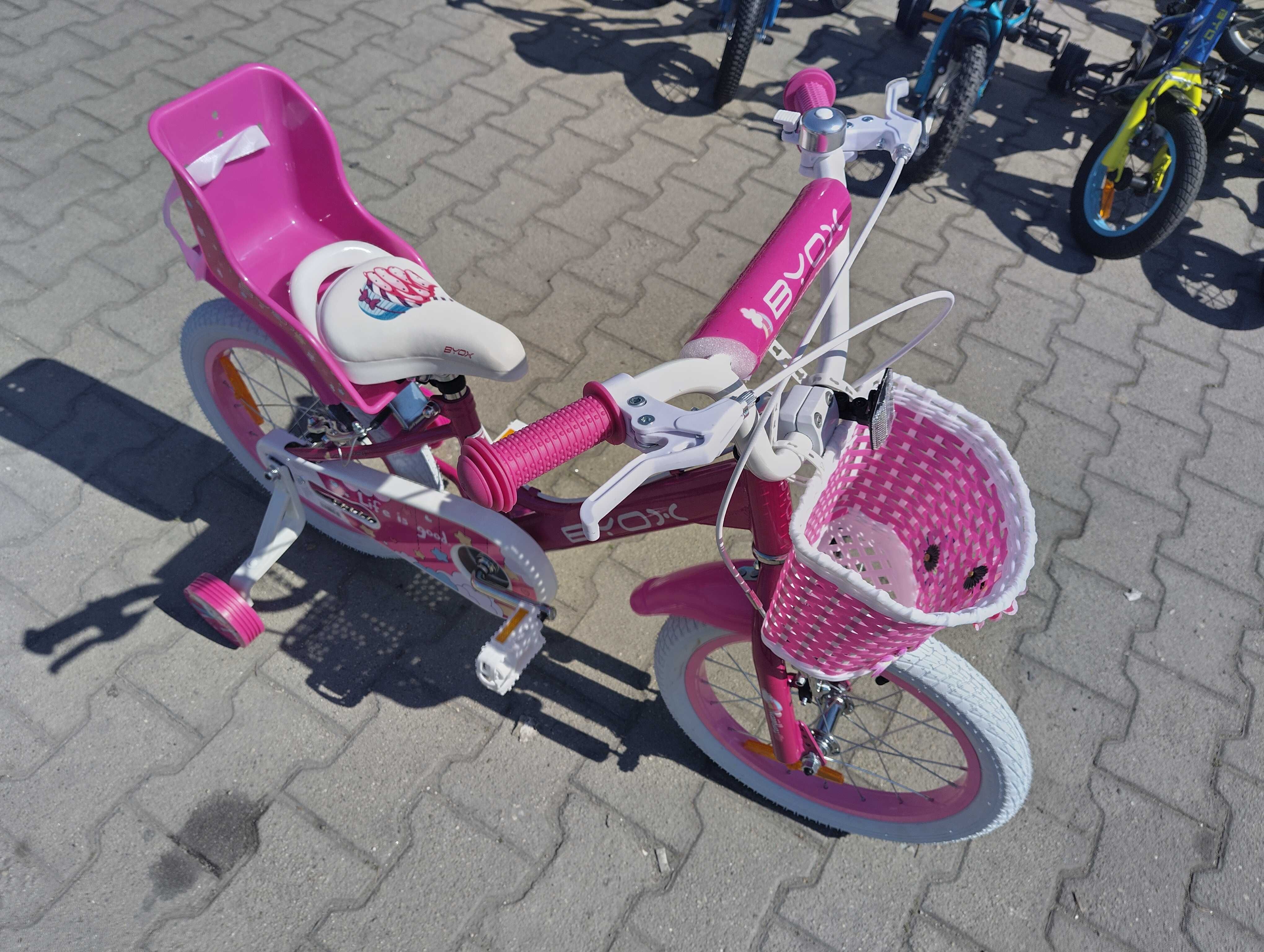 BYOX Велосипед 16" CUPCAKE pink