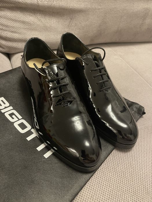 Pantofi piele costum, ceremonie, Bigotti masura 39