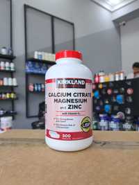 Kirkland Calcium Citrate Magnesium and Zinc with D3 500 Tablets