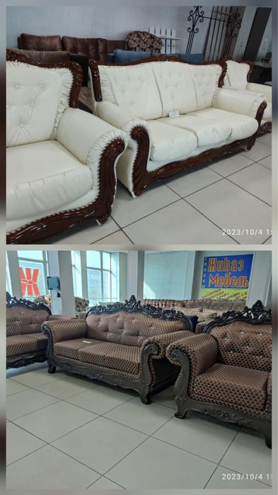 Продам два мягких уголка