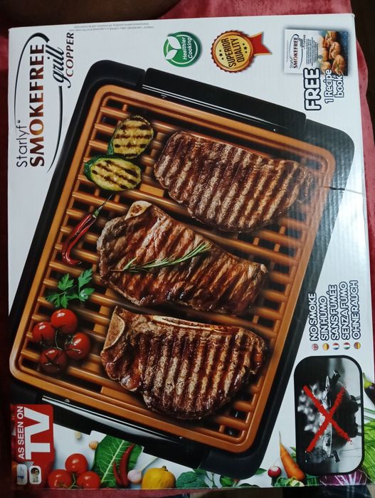 Бездимна скара с медно покритие