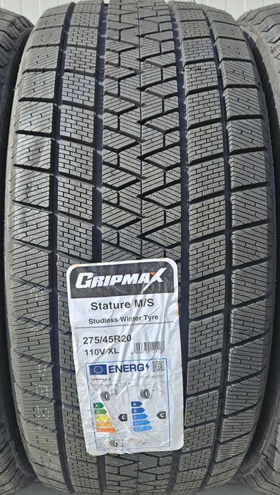 275/45 R20, 110V, GRIPMAX Stature M+S XL, Anvelope de iarna M+S