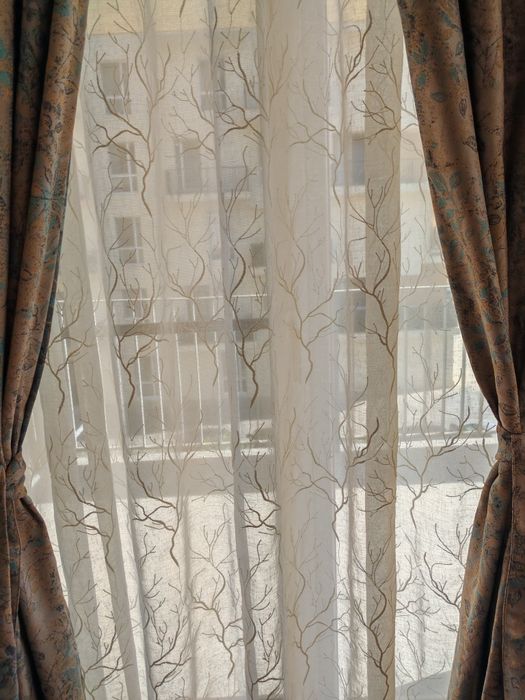 Set complet: perdea+draperie