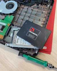 Установка SSD быстрого твердотельного накопителя на ноутбуке и ПК