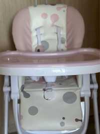 Детско столче за хранене Kinderkraft Yummy Pink