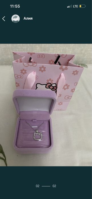 цепочка подвеска Helloo kitti и еще разные на подарок девочке