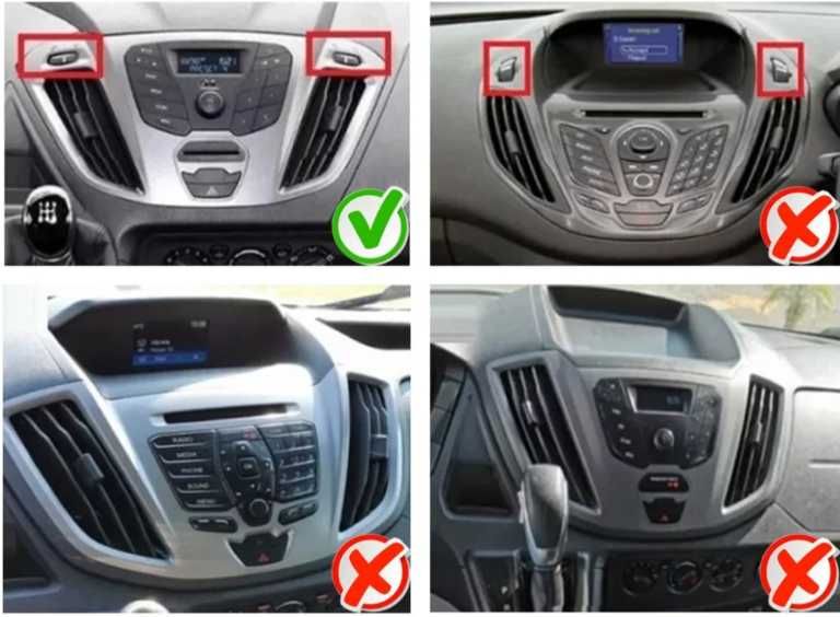 9-инчова мултимедия за Ford Transit Transit Custom Tourneo (2013–2019)