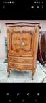 Dulap stil Chippendale  intarsie lemn  antic / retro/ vintage