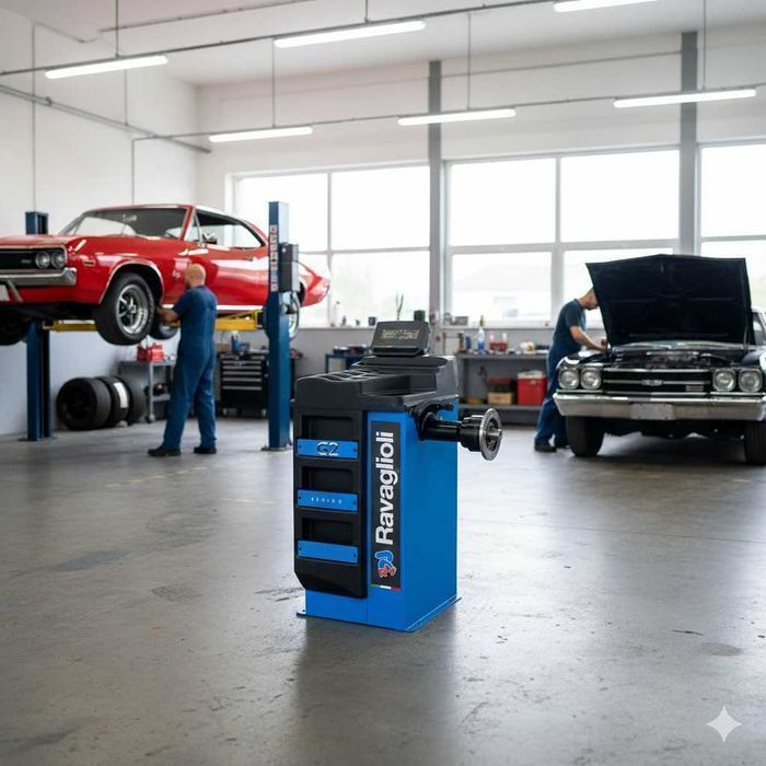 Балансировочный станок-стенд Ravaglioli СТО Балансировка колес Авто