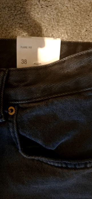 Zara flared jeans 38 nomer / зара дънки