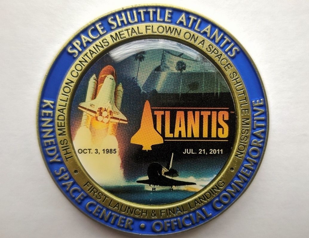 Медальон NASA, официальный.