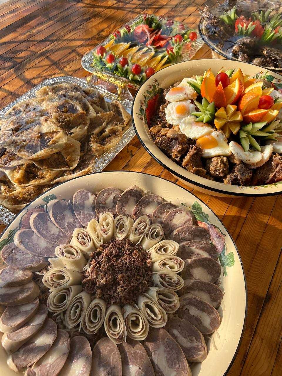 Qovurdoq, Norin, Yufqa, Baliq , Kievskiy Kotlet , Julen Shirinliklar