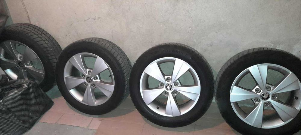 джанти с гуми за шкода октавия 16ки лети