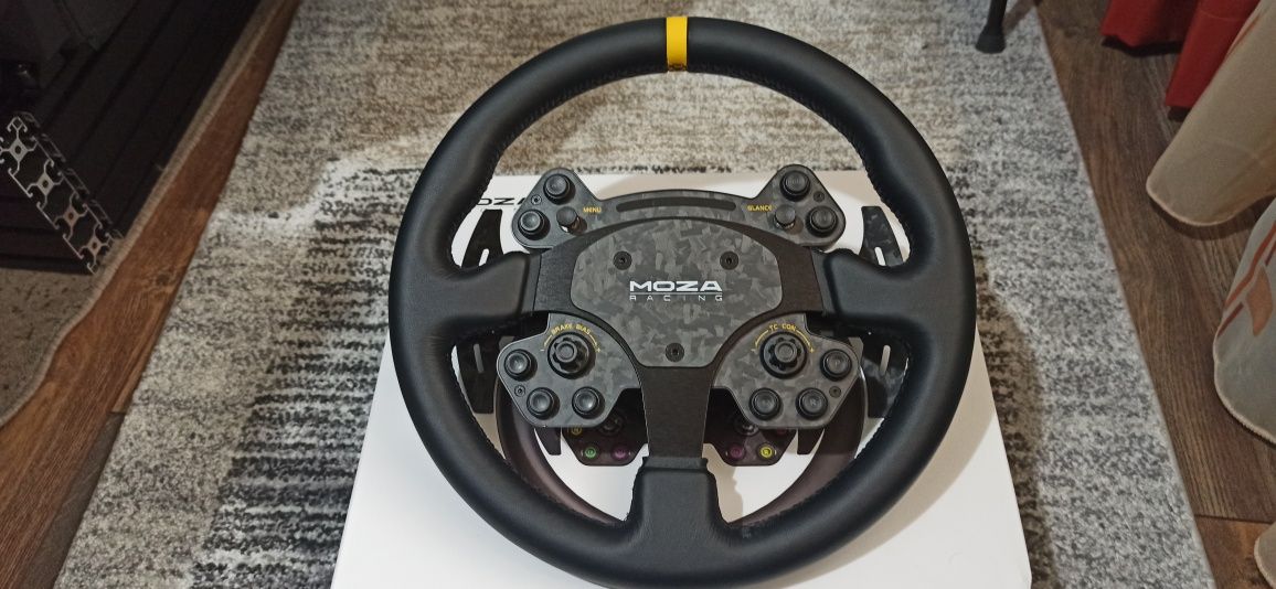 !!! ГАРАНЦИЯ !!! Moza R12 + RS v2 волан +  Moza Vision GS + CRP pedals