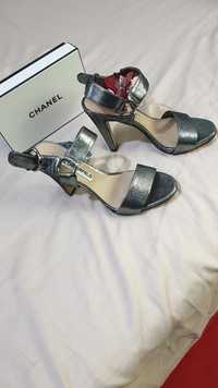 Sandale culoare argintie,Karl Lagerfeld