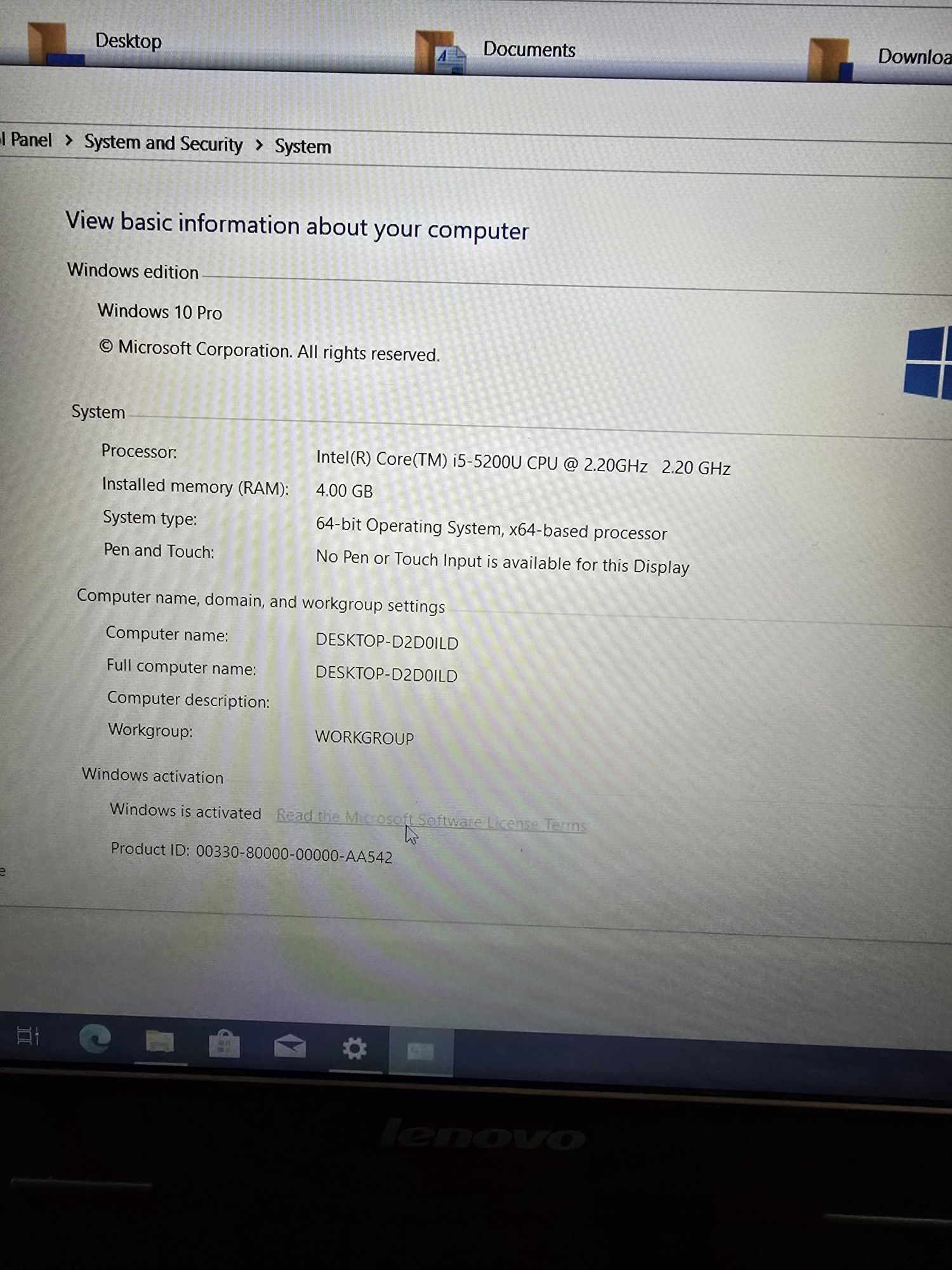 Lenovo G50 laptop