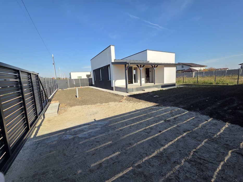 Oferta Vand casa noua, 3 camere, 123mp utili, 400mp teren,15 min Buc,