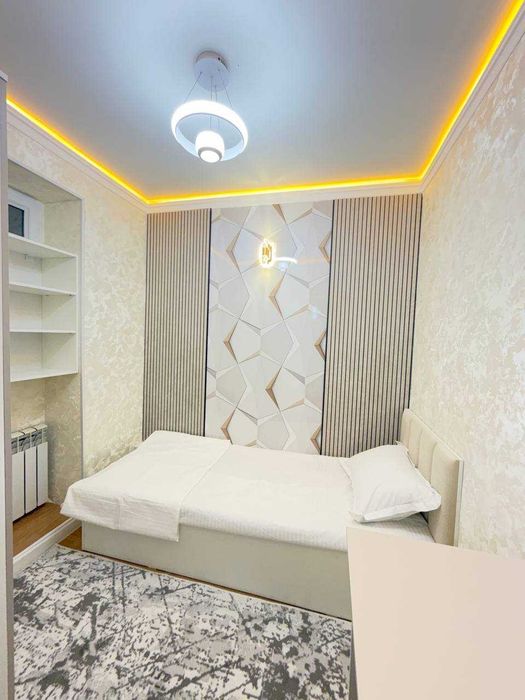 Чиланзар 9 квартал 2в3/4/4 54м2 Кирпичный дом Евро/Мебель/Техника TL