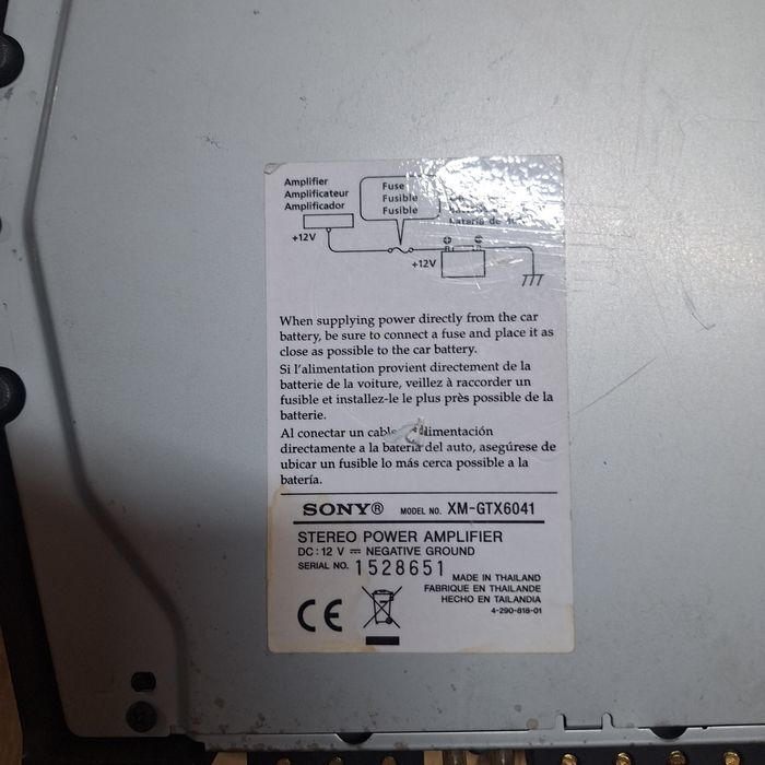 Vând tun bass alpine,stație Sony și 4 difuzoare audi(originale)