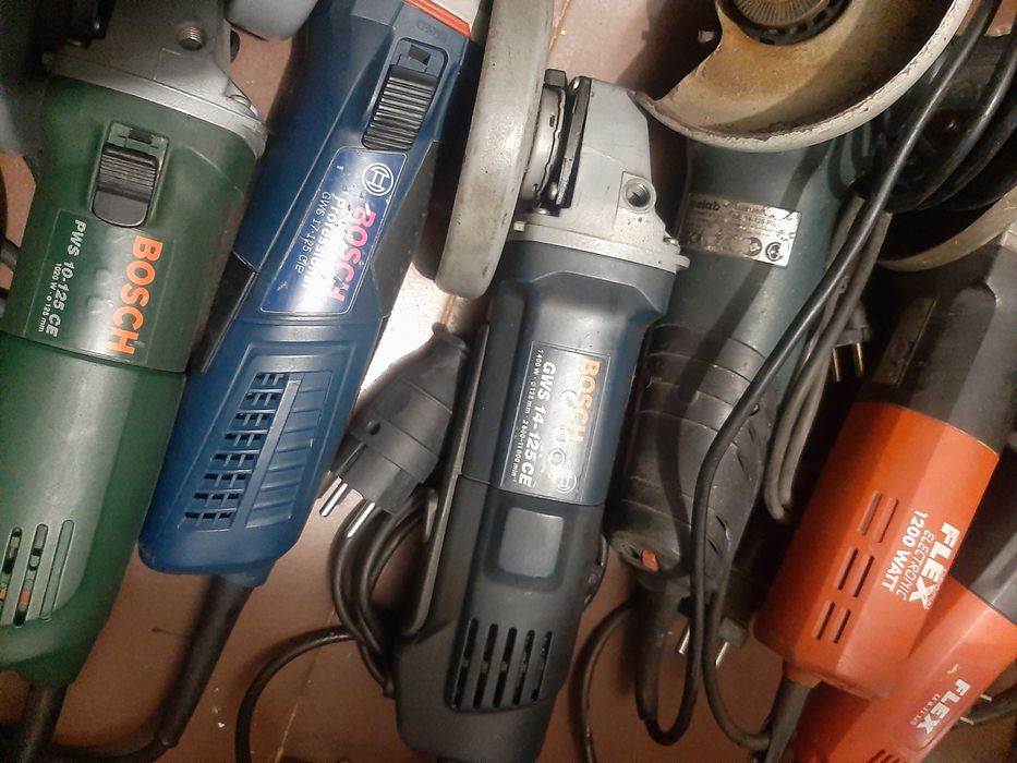 Мощни ъглошлайфи с обороти