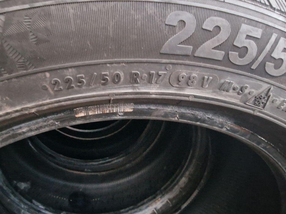 Anvelope 225/50R17 marca Semperit, DOT 2018, 8 mm