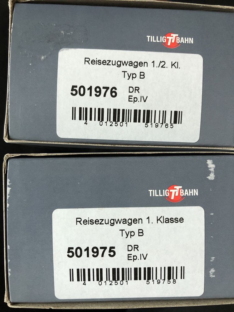 Tillig TT 1/120 Reisezugwagen DR Ep.4 Tip B