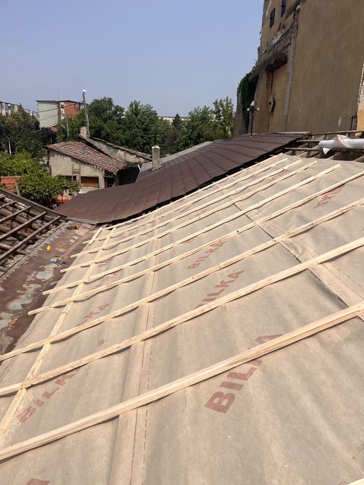 Montaj țigla ceramica metalica dulgherie reparații acoperisuri