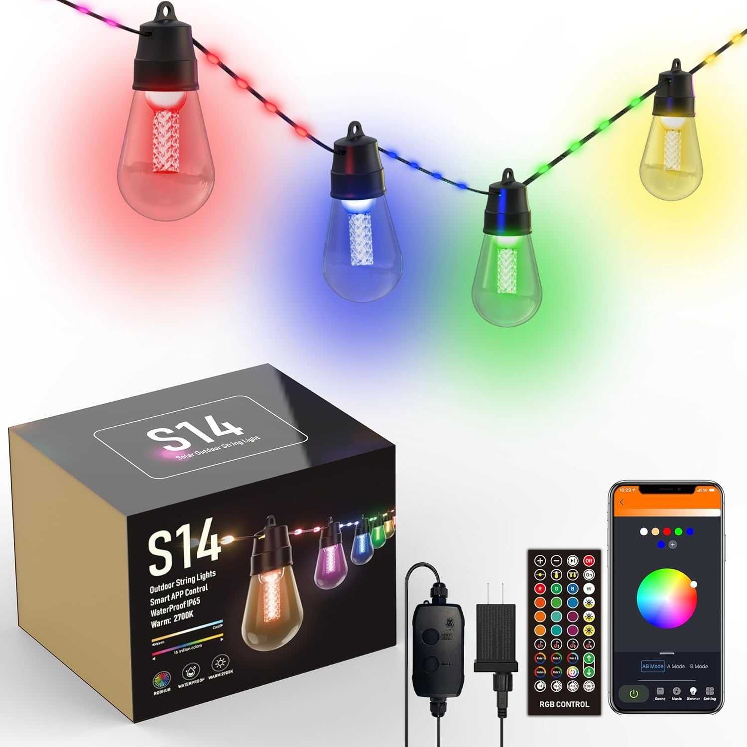 LED външни светлини 30+4 (резервни) TCL
