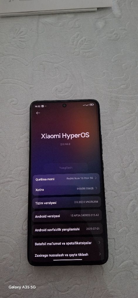 Redmi note 13 pro plus 5g ideal
