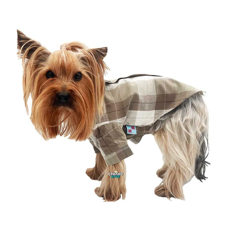 Кучешка риза Ризи за кучета Риза за куче Официални кучешки дрехи