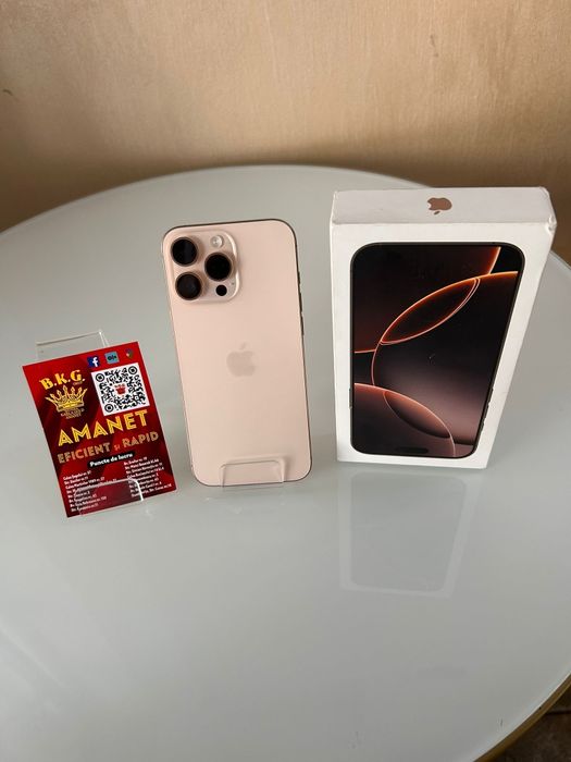 Iphone 16 Pro Max 512gb 100% Amanet BKG