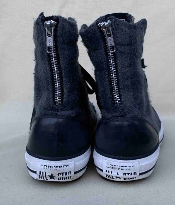 Superbi Bascheti Converse Woolrich Fashion Gri Lana Original Nr.36 USA