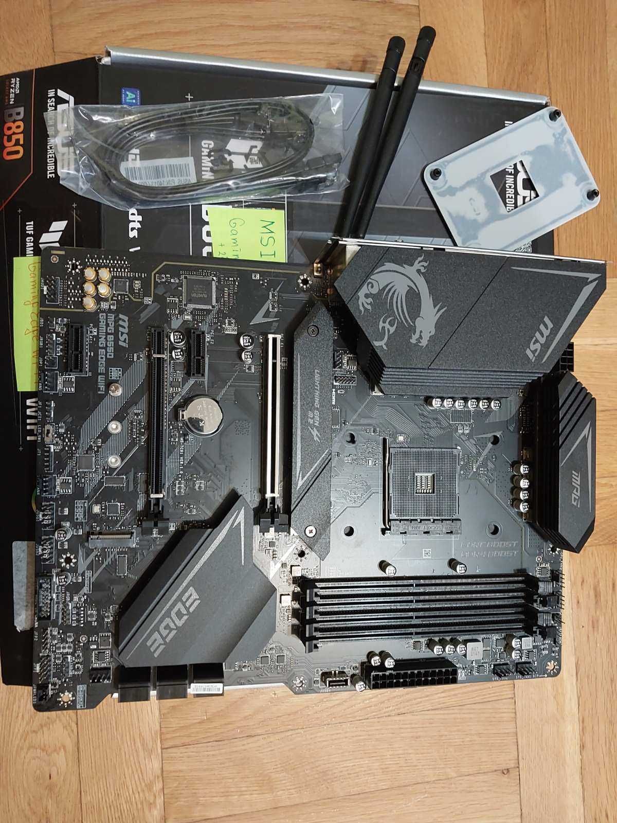 AMD Ryzen 5 5600X + MSI MPG B550 Gaming Edge Wi-Fi