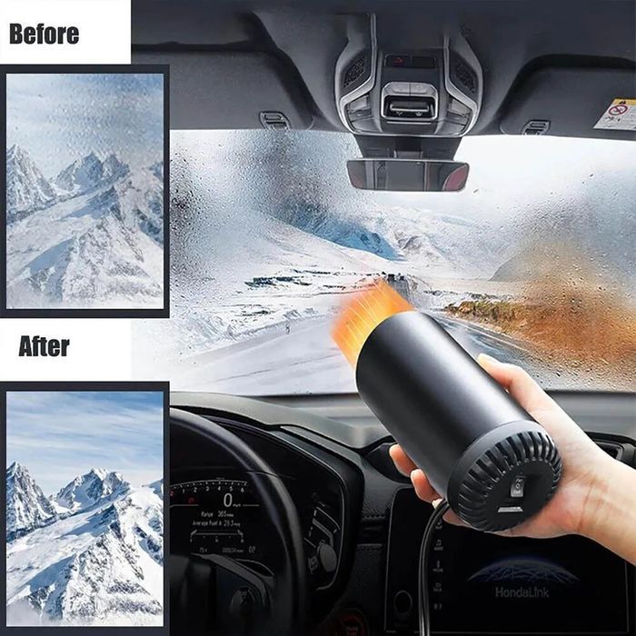 aeroterma auto 12v cu incalzire rapita,dezaburire si dezghet parbriz