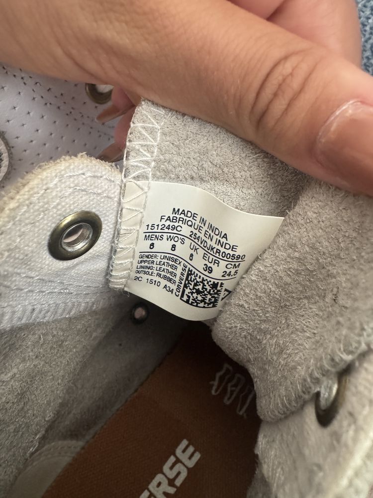 Кецове Converse кожени