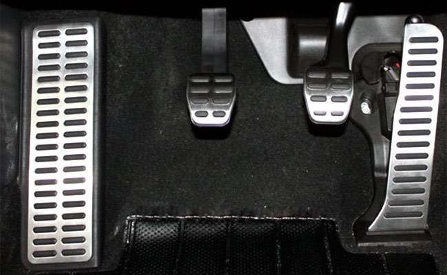 Ornamente INOX pedale si footrest - VW Golf 5 6, Octavia 2, Seat Leon