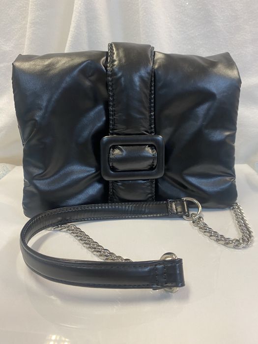 Нови  Чанти Зара черна/бежава