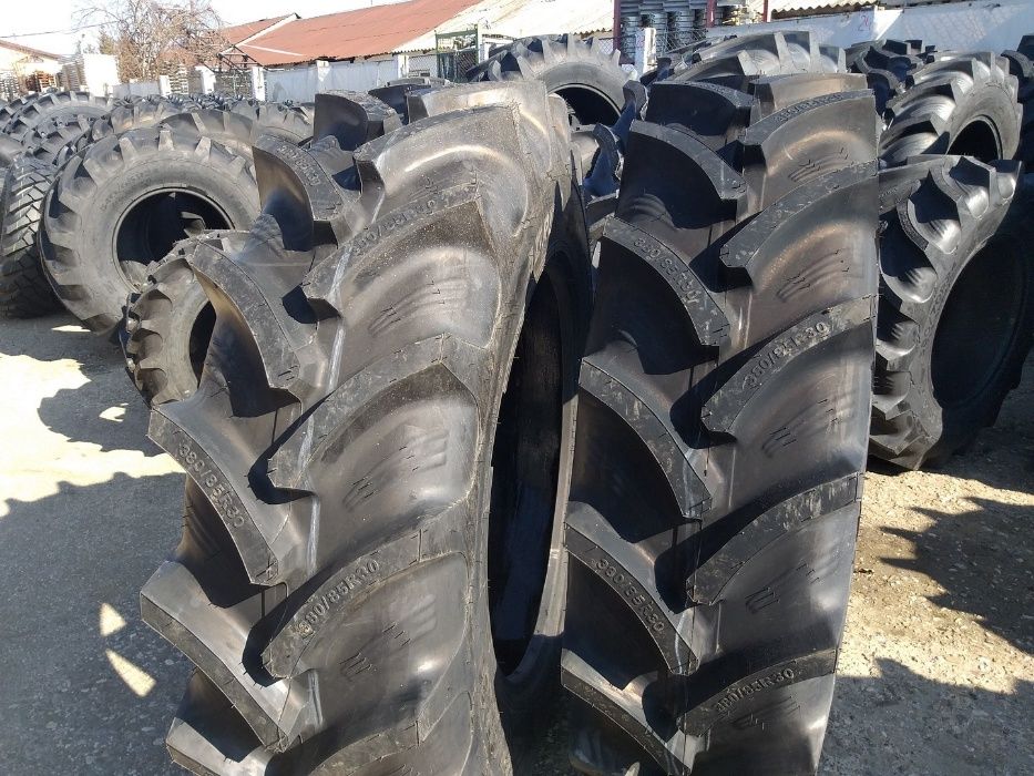 Cauciucuri radiale 14.9R30 noi marca OZKA 380/85 R30 tractor fata