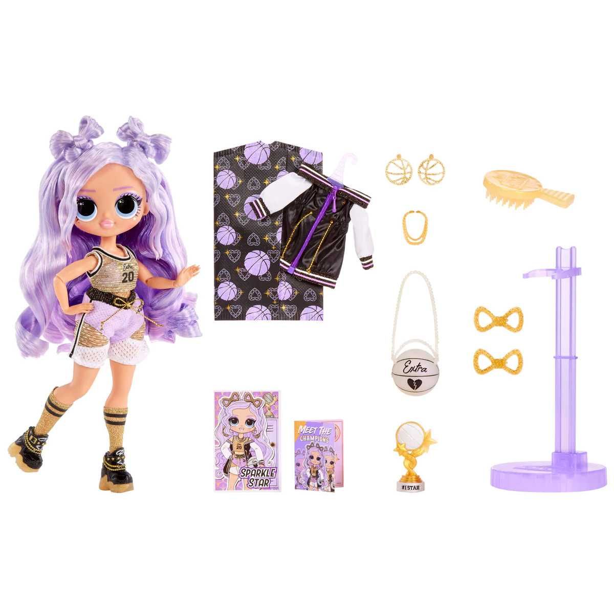 Кукла ЛОЛ Искорка Стар L.O.L. OMG Sports Fashion Doll Sparkle Star