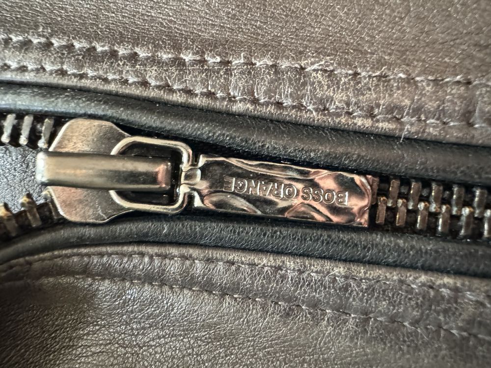 Дамско кожено яке Hugo Boss