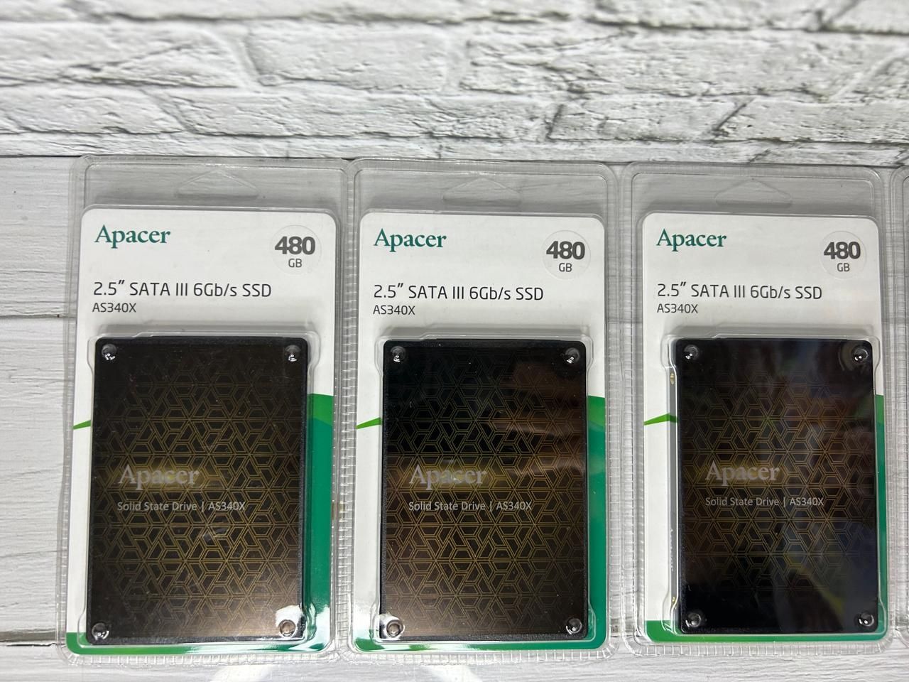 SSD накопитель 480 GB Apacer AS340X AP480GAS340XC-1