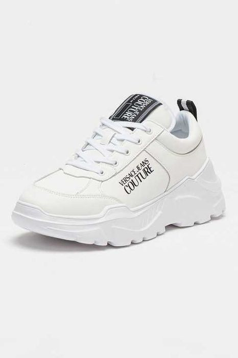 Оригинални Versace Jeans Couture 
Кожени спортни кецове.