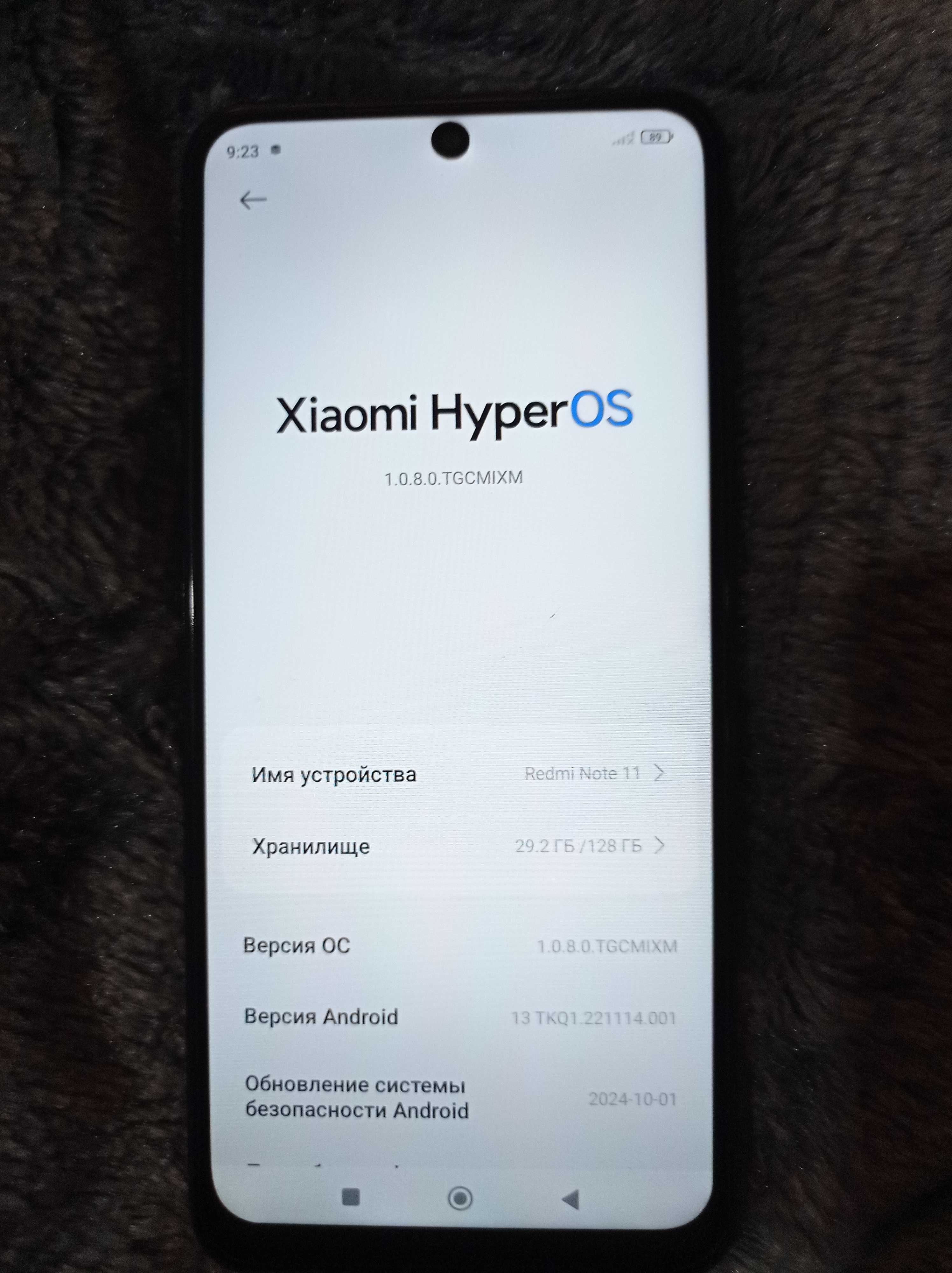 Xiomi Redmi note 11