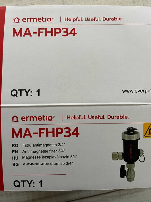 Filtru antimagnetita Ermetiq 3/4 MA-FHP34 nou garantie