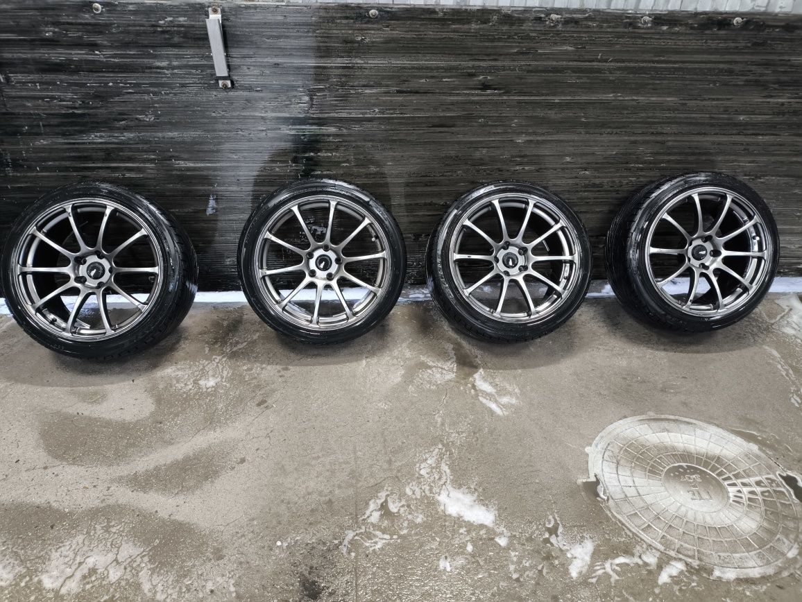 Диски Advan racing RS R18  с резиной