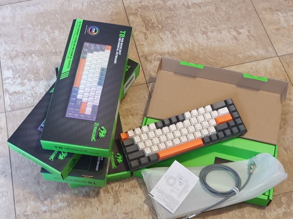 ZIYOU LANG RK-T8 Tastatură mecanică pentru jocuri (noi)