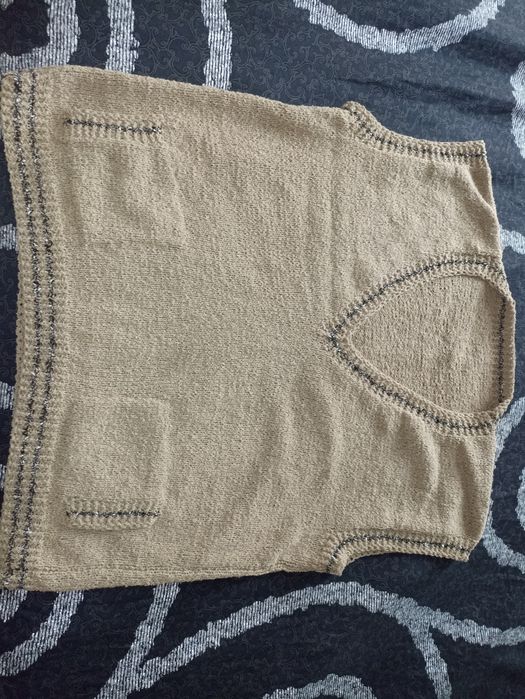 Нов мъжки вълнен пуловер