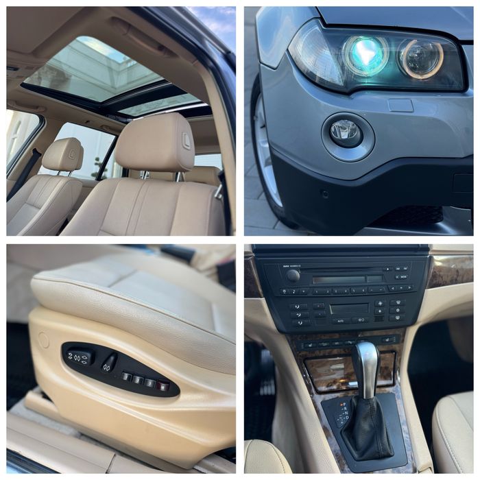 BMW X3 2.0D XDrive Automat 4X4 An 2008 Nr Zoll Panoramic Memori